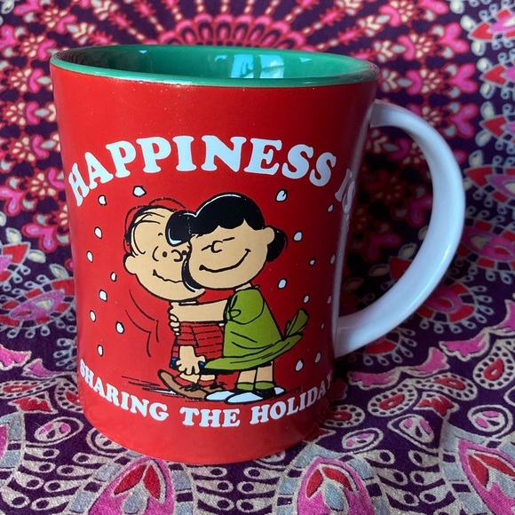 Peanuts Kitchen Peanuts Holiday Mug Lucy And Linus Snoopy Poshmark
